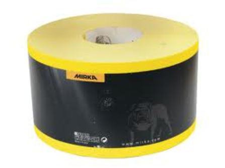 Mirka Yellow Oxid Schleifpapierrolle, Körnung 40, 50 m Mirka Yellow Oxid Schleifpapierrolle, Körnung 40, 50 m von MIRKA