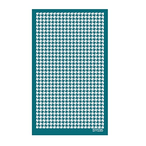 Geometrische Siebdruck-Schablonen für Ton, wiederverwendbar, Siebdruck zum Bedrucken von Ton, Schmuck, Ohrringen, Dekor Geometrische Siebdruck-Schablonen für Ton, wiederverwendbar, Siebdruck zum Bedrucken von Ton, Schmuck, Ohrringen, Dekor von MISUVRSE