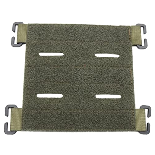 MISUVRSE Klettverschluss-Konverter Molle-Patch-Panel DIY-Molle-Patch-Display-Halter Taktischer Westen-Patch Molle-System-Adapter-Panel Klettverschluss-Panel Molle-Patches-Befestigung Molle-Zubehör von MISUVRSE