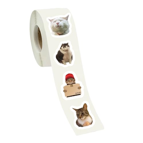 Stück Katzen Aufkleber Selbstklebende Siegeletiketten Für Scrapbooking Weihnachtskarten Umschlag Party Einladung von MISUVRSE