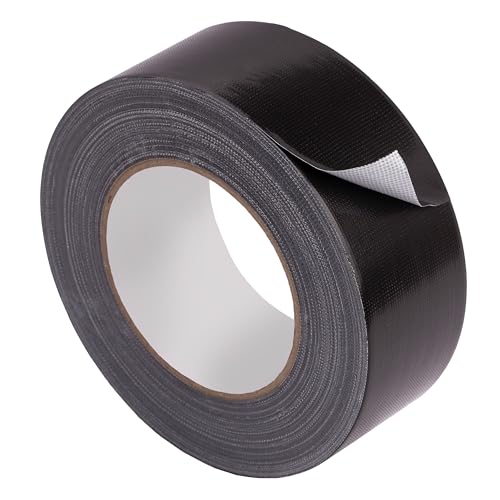 MIVOS Universal Klebeband - 50 m x 48 mm - Schwarz - Gewebeklebeband zum Reparieren, Isolierung, Fixieren, Verpacken, Abdichten - für innen und außen - MADE IN EU von MIVOS