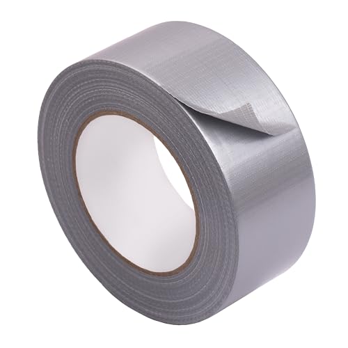 MIVOS Universal Klebeband - 50 m x 50 mm - Grau - Gewebeklebeband zum Reparieren, Isolierung, Fixieren, Verpacken, Markieren, Abdichten - für innen und außen - MADE IN EU von MIVOS