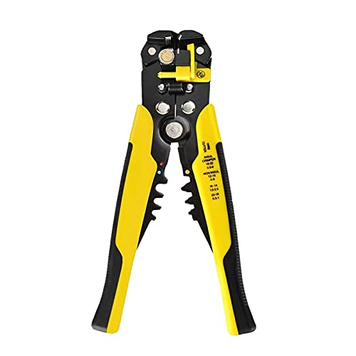 Zangen RIMPER Kabelschneider Automatische Drahtstreifen Multifunktionale Abisolierwerkzeuge Crimpzangenklemmen 0.2-6.0mm Werkzeug Crimpwerkzeuge(Yellow) von MJFVN