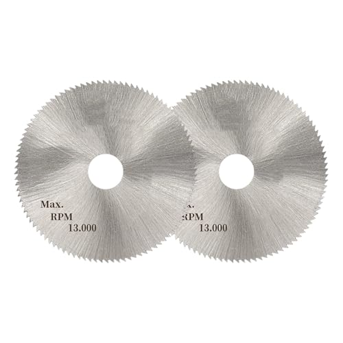 MJINA 12V Winkelschleifer Zubehör Schleifscheibe Metalltrennscheibe HSS Hartmetall Schneiden Polierblatt Kit(5pcs 2inch) von MJINA