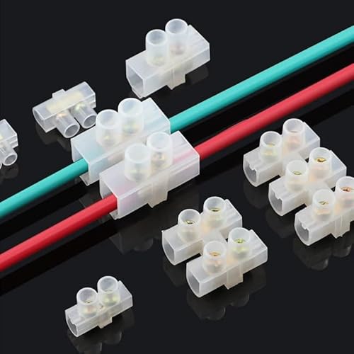 MKXOALNR 1/3/5pcs Wire Connector 3A 10A 15A 20A 30A Dual Row 12 Positions Screw Terminal Block Cable Connector Barrier Strip CHELBOOYIN(10A,3pcs) von MKXOALNR