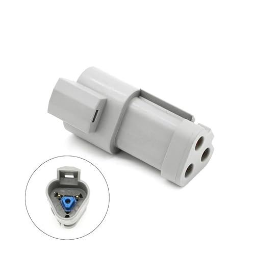 MKXOALNR 1/5/10/100Pcs Connector Automotive Electrical Housing Wiring Cable 3-Way Socket Automobile DT04-3P-P007 CHELBOOYIN(DT04-3P Resistance,One Size) von MKXOALNR