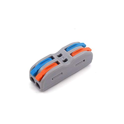 MKXOALNR Wire Connector Color 222-412 413 223 Fast Compact Conectors Wiring Conductor Push-in Terminal Block LED Conector CHELBOOYIN(10,100Pcs) von MKXOALNR