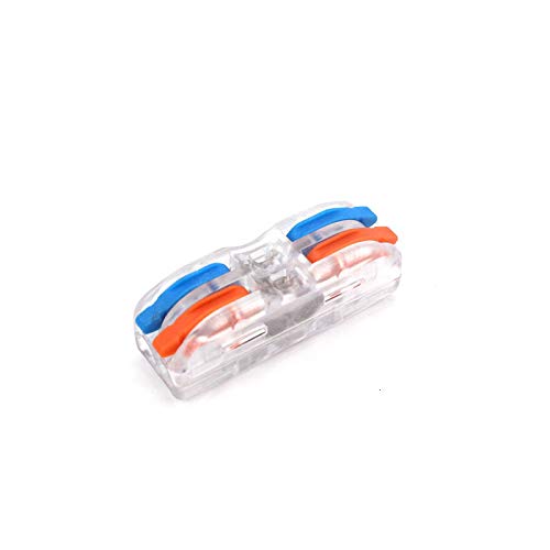 MKXOALNR Wire Connector Color 222-412 413 223 Fast Compact Conectors Wiring Conductor Push-in Terminal Block LED Conector CHELBOOYIN(11,100Pcs) von MKXOALNR