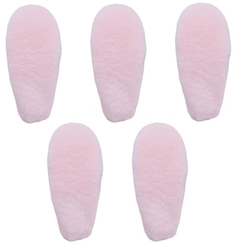 1pc/5pcs/10pcs Kaninchen Ohr Form Applikationen Haar Clip Schlüsselanhänger Handschuh Kleidung Nähen Handwerk Patches Für Haarband von MLWSKERTY