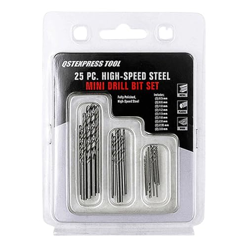 20/25 Stück kleine Twist Drill Bit Set mit Kunststoffbox für Präzision Herstellung Schmuck Handwerk Löcher Reparatur Uhren 20/25 Stück kleine Twist Drill Bit Set mit Kunststoffbox für Präzision Herstellung Schmuck Handwerk Löcher Reparatur Uhren von MLWSKERTY