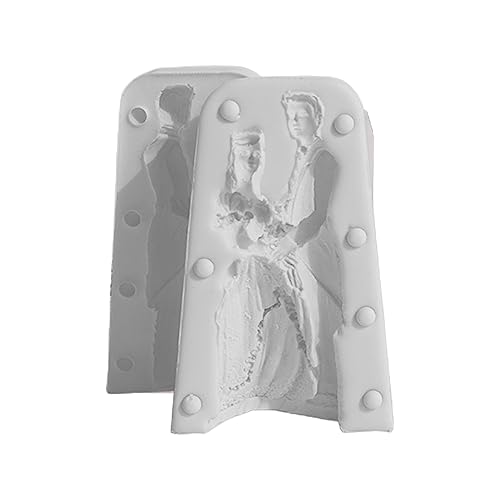 3D-Silikonform für Paare, handgefertigt, Seife, Gips, Epoxidharz, Basteln, Heimdekoration, Hochzeitsgeschenk von MLWSKERTY