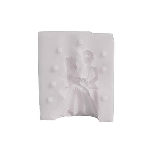3D-Silikonform für Paare, handgefertigt, Seife, Gips, Epoxidharz, Basteln, Heimdekoration, Hochzeitsgeschenk von MLWSKERTY