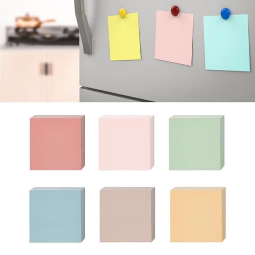 Buntes Notizpapier 3x3inch Pocket Notepads Neuheit Adheive Note Adheive Notpapier Unledes 100 Blatt/Pad Für Offce von MLWSKERTY