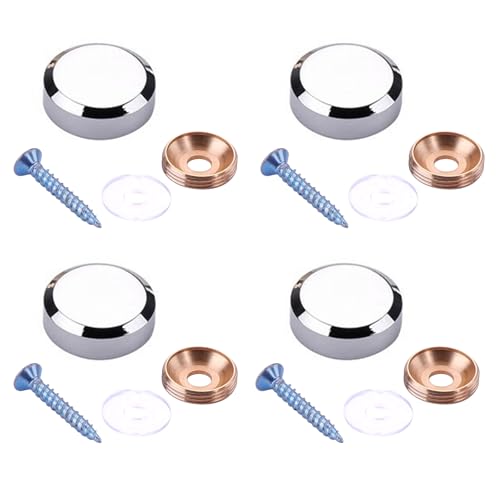 Fastenners aus Glas, Zink-Legierung, Dekoration, Schrauben, Weinrebe, 4 Stück Fastenners aus Glas, Zink-Legierung, Dekoration, Schrauben, Weinrebe, 4 Stück von MLWSKERTY