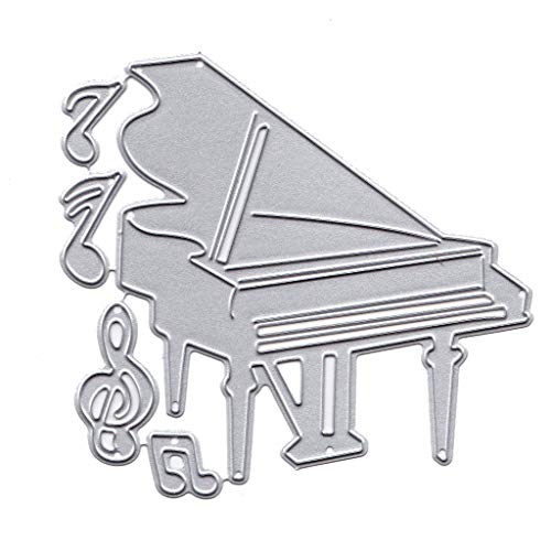 Klavier Stanzformen Scrapbooking Album Stempel Karte von MLWSKERTY
