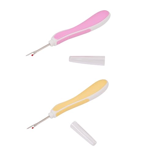 MLWSKERTY 2 PCs/Set Seam Rippers Fadenentferner Einfach Zu Verwendend Zu Verwendendem Nähwerkzeug Silikondrahtentferner Für Nadelarbeiten MLWSKERTY 2 PCs/Set Seam Rippers Fadenentferner Einfach Zu Verwendend Zu Verwendendem Nähwerkzeug Silikondrahtentferner Für Nadelarbeiten von MLWSKERTY