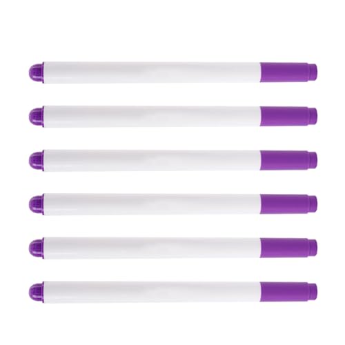 MLWSKERTY Set Von 6 Feiner Spitze Stoffmarker Stift Wasser Löslicher Stoffmarker 1 Mm Oder 0 5 Mm Für Genaue Markierung Und Kunsthandwerk von MLWSKERTY