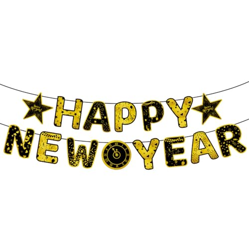Silvesterdekoration Frohes Neues Jahr Banners Dekoration Frohes Neues Jahr Ballons Kuchendekoration Für Neujahrsfeier Silvesterdekoration Frohes Neues Jahr Banners Dekoration Frohes Neues Jahr Ballons Kuchendekoration Für Neujahrsfeier von MLWSKERTY