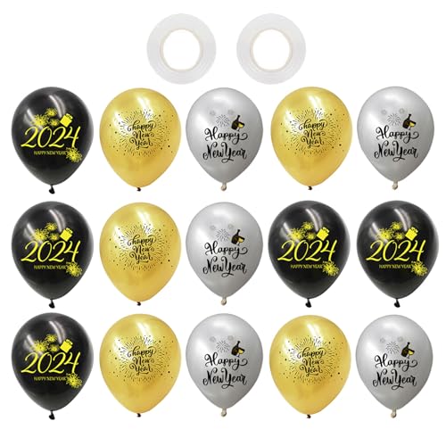Silvesterdekoration Frohes Neues Jahr Banners Dekoration Frohes Neues Jahr Ballons Kuchendekoration Für Neujahrsfeier Silvesterdekoration Frohes Neues Jahr Banners Dekoration Frohes Neues Jahr Ballons Kuchendekoration Für Neujahrsfeier von MLWSKERTY
