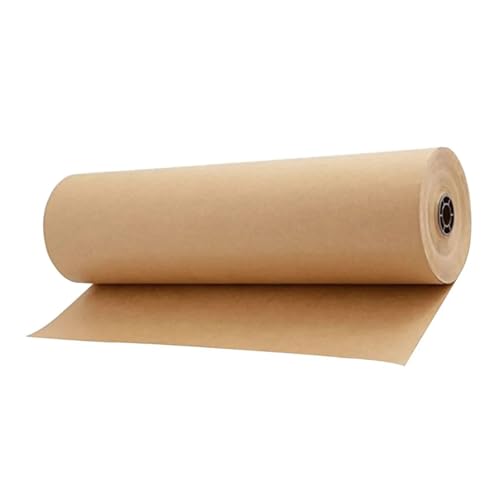 MMYUAK Packpapier 10/20M Braun Kraft Geschenkpapier Paket Packpapier for DIY Hochzeit Geburtstag Party(Brown 38CMX10M) von MMYUAK