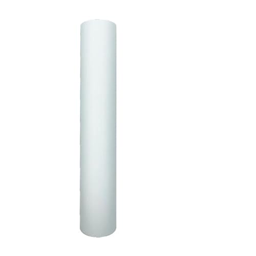 MMYUAK Packpapier 30CM braunes Kraftpapier for Verpacken von Geschenken for Kunsthandwerk, Bodenbelag, Wand(White,30cmx5m) von MMYUAK