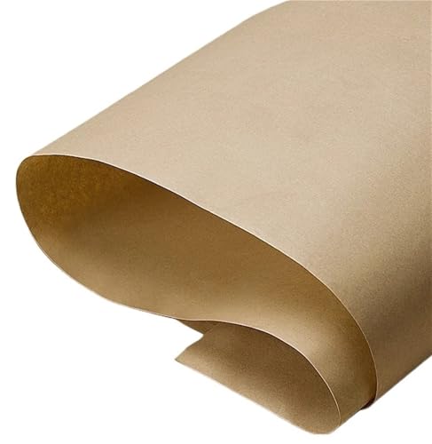 MMYUAK Packpapier Große Kraftpapierrolle, Geschenkpapier for Verpacken von Blumen, handgemachtes braunes Kraftpapier, 80 g ~ 300 g, Dicke Papierrollen(180g) von MMYUAK