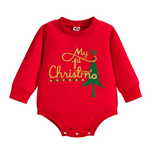 MNSWR Bastelset Weihnachten Kinder,Neugeborene Baby Strampler Baby Strampler Neugeborenes Baby Kleidung Weihnachten Bodysuit Weihnachtself Puppe Kostüm Strampler Kurzarm Weihnachten Kostüm Rentier K von MNSWR