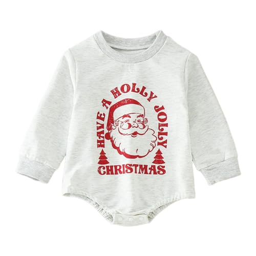 MNSWR Bastelset Weihnachten Kinder,Neugeborene Baby Strampler Baby Strampler Neugeborenes Baby Kleidung Weihnachten Bodysuit Weihnachtself Puppe Kostüm Strampler Kurzarm Weihnachten Kostüm Rentier K von MNSWR