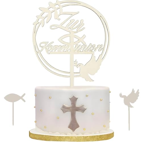 taufe, deko taufe, cake topper taufe, taufe deko mädchen von MOAZIFI