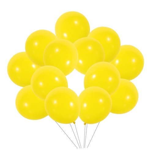 MOBUTOFU 100 Stück Bunte Luftballons Für Geburtstagsfeiern Babypartys Und Hochzeiten Latexballons Verschiedenen Farben Ideales Partyzubehör Für Festliche Dekorationen von MOBUTOFU