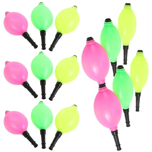 MOBUTOFU 15 Stück Hand Pastell Ballonbogen Manuelle Ballonpumpe Stanzballons Zum Binden Ballon Luftgebläse Ballon Tierherstellungs Set Transparente Hand Luftpumpe Kamera Glühbirne von MOBUTOFU