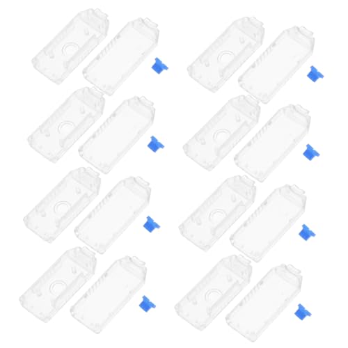 MOBUTOFU 20 Stück Lichterketten Zubehör USB Abdeckungsteile Schaltergehäuse Teile Schalterabdeckungen Schaltergehäuse Zubehör Klare USB Gehäuseteile Abs Transparent von MOBUTOFU