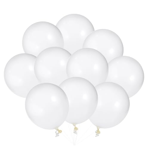 MOBUTOFU 25 Stück Transparente Latexballons Verdickte Reißfeste Luftballons Ideal Für Hochzeit Und Party Dekoration von MOBUTOFU