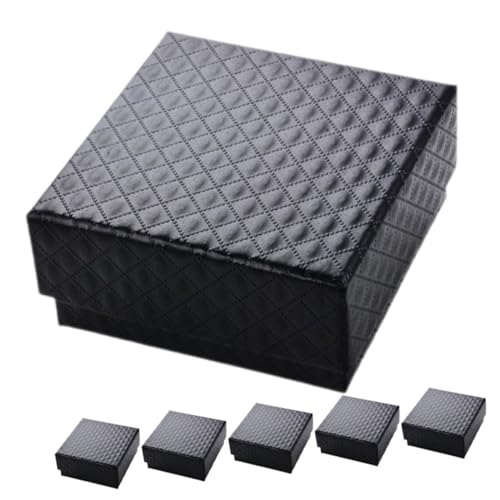 MOBUTOFU 6St Schmuckschatulle Schmuckverpackungsboxen kleine Schachteln für storage boxes aufbwahrungs-box kleine Geschenkboxen für Schmuck Ring-Ohrring-Boxen Karton von MOBUTOFU