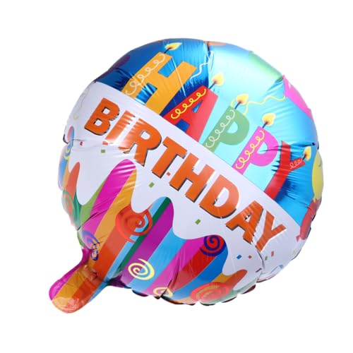 MOBUTOFU Folienballon Runder Mylar Ballon Für Kindergeburtstagsfeiern Stehender Luftballon Mit Schmetterlingsdesign Perfekte Dekoration Für Partys Und Feiern von MOBUTOFU