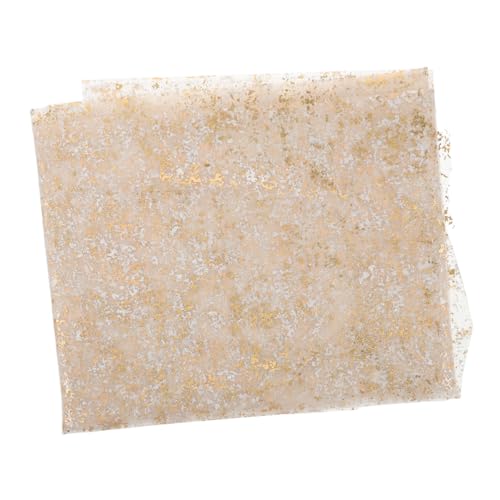 MOBUTOFU Glitzer-tischdecke Tischläufer Für Die Brautdusche Tischdekoration Geburtstagsfeier Tischläufer Mesh-tischläufer Tischläufer Aus Tüll Tischdeko Für Die Hochzeit Golden Polyester von MOBUTOFU