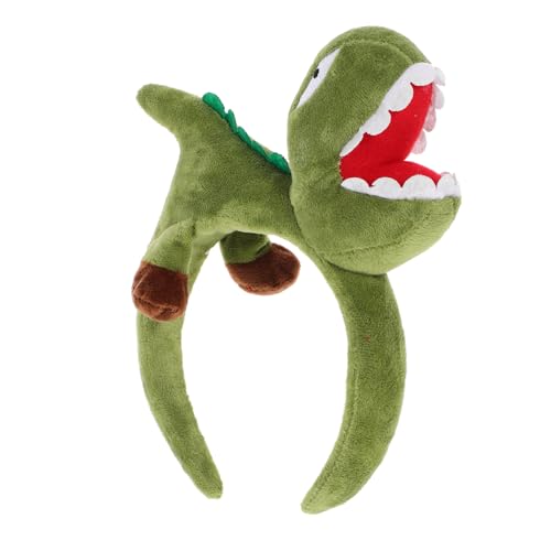 MOBUTOFU Grünes Dinosaurier Stirnband Für Lustiges Haarschmuck Accessoire Für Dinosaurier Partys Karneval Halloween Und Cosplay Weiches Material Ideales Für Kleine von MOBUTOFU