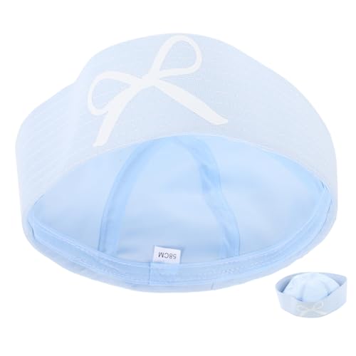 MOBUTOFU Matrosenhut Laufende Mütze Wallaroo Hüte Für Frauen Sonnenhut Für Damen Fischerhut Für Damen Hut Mit Sonnenblende Gehäkelte Mütze Bucket Hat Frauen Matrose Kappe Sky-blue Stoff von MOBUTOFU