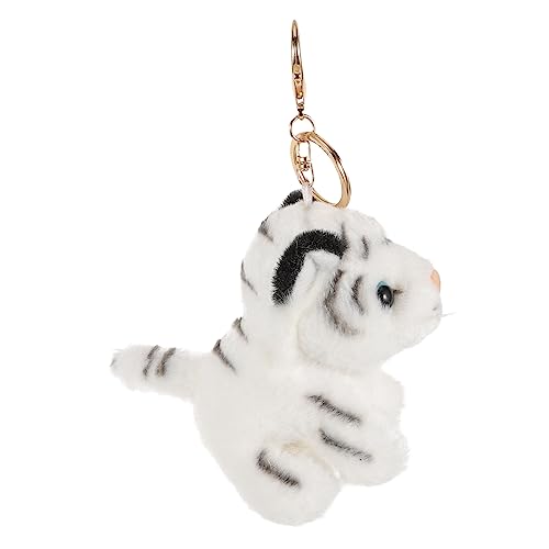 MOBUTOFU Plüsch Schlüsselanhänger Anhänger Spielzeug Tierspielzeug Kawaii Schlüsselanhänger Schlüsselanhänger Schlüsselanhänger Tiger Schlüsselanhänger Tasche Plüsch Tiger von MOBUTOFU