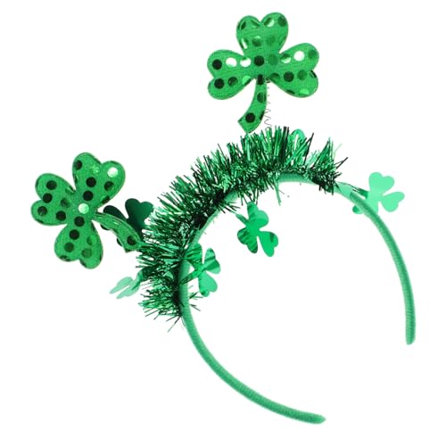 MOBUTOFU Stirnband Festival-party-requisite Kopfbedeckung Für St. Patricks Day Haarschmuck Für Frauen St. Patricks Haarspange Stirnband Für Mädchen Festival-stirnbänder Green Grüßen von MOBUTOFU