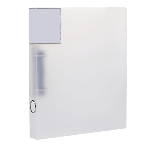 Box Ordner Schreibtisch-Organizer-Clip for Dokumente, A4, Loseblatt-Ordner, Dateiordner, Schreibwaren-Organizer, Schulbüro-Organizer FüR Die Dokumentenablage(White) von MOCUC