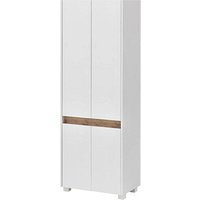 MÖBELPARTNER Badschrank Cosmo 701514 weiß 56,9 x 33,0 x 164,5 cm von MÖBELPARTNER