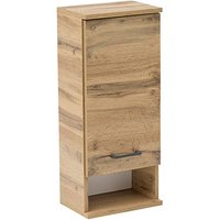 MÖBELPARTNER Bad-Hängeschrank Nora 144940 eiche landhaus 30,3 x 20,5 x 70,8 cm von MÖBELPARTNER