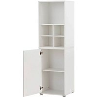 MÖBELPARTNER Regalschrank 400, 701772 weiß 51,0 x 41,0 x 167,2 cm von MÖBELPARTNER