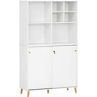 MÖBELPARTNER Regalschrank 500, 701802 weiß 100,1 x 41,0 x 168,7 cm von MÖBELPARTNER