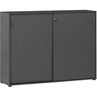 MÖBELPARTNER Schiebetürenschrank 1500, 701487 anthrazit 4 Fachböden 160,2 x 41,0 x 119,4 cm von MÖBELPARTNER