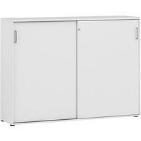 MÖBELPARTNER Schiebetürenschrank 1500, 701488 lichtgrau 4 Fachböden 160,2 x 41,0 x 119,4 cm von MÖBELPARTNER