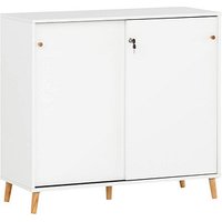 MÖBELPARTNER Schiebetürenschrank 500, 701787 weiß 1 Fachboden 100,1 x 41,0 x 92,6 cm von MÖBELPARTNER