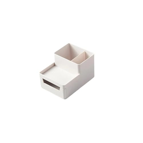 MOHUIED Zeitschriften Halter A4-Papier-Organizer, Dokumententasche, Büro, Tisch, Schreibtisch, Aufbewahrung, Füllung, Aktenbox, Halter, Kunststoff-Aufbewahrungsbox(White B) von MOHUIED