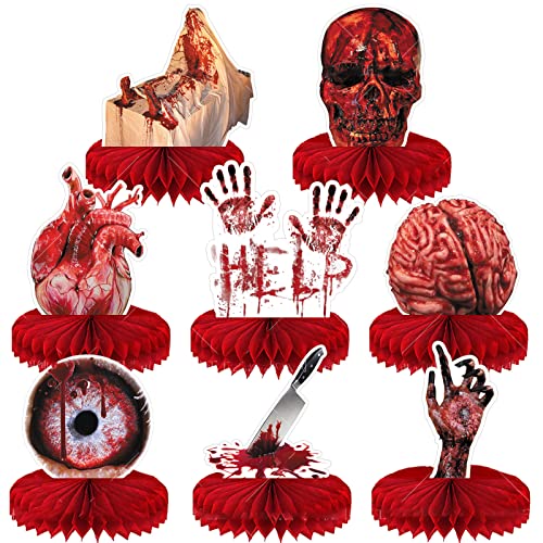 Halloween Blutige Ornament 1 Set Papiertisch für Terror Leiche Party Hintergrund Dekor Supplies von MOIDHSAG